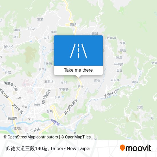 仰德大道三段140巷地圖