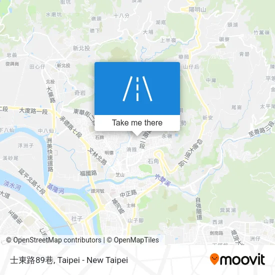 士東路89巷 map