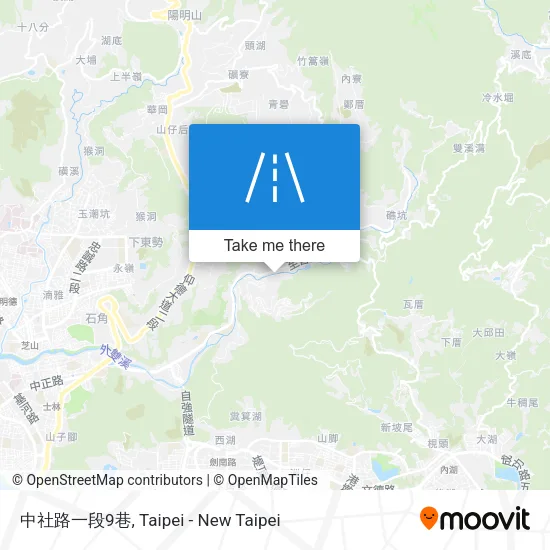 中社路一段9巷地圖