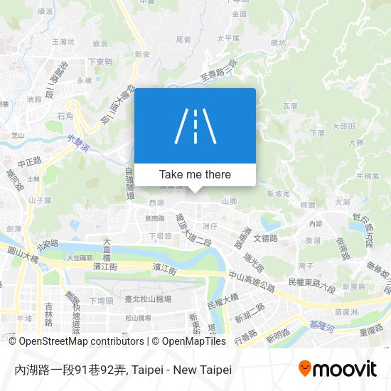 內湖路一段91巷92弄 map