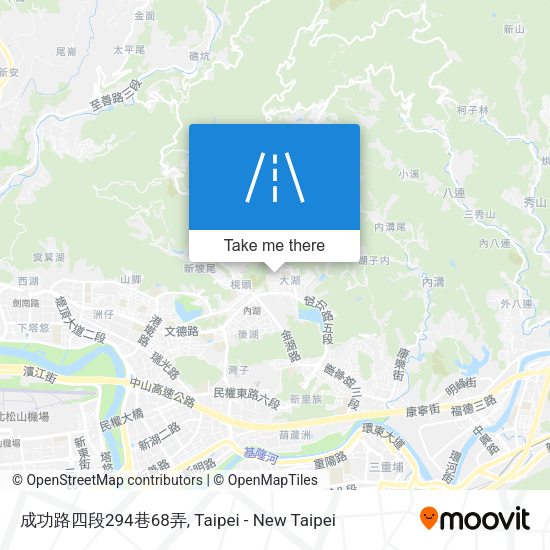 成功路四段294巷68弄地圖