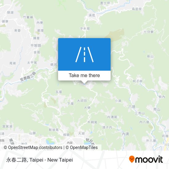 永春二路地圖