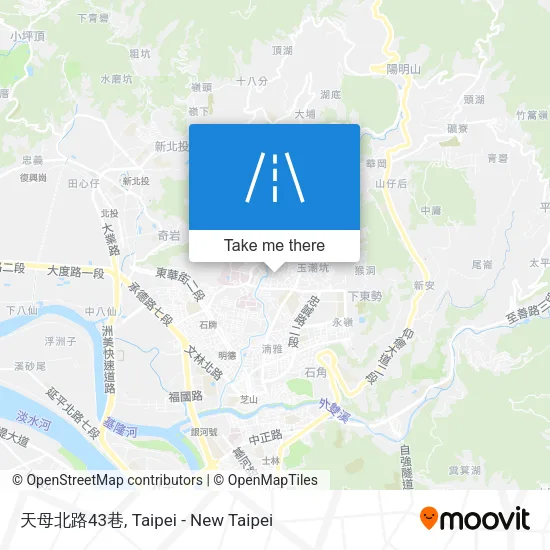 天母北路43巷 map