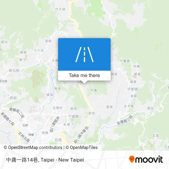 中庸一路14巷 map