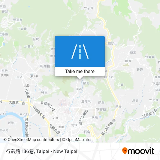 行義路186巷地圖