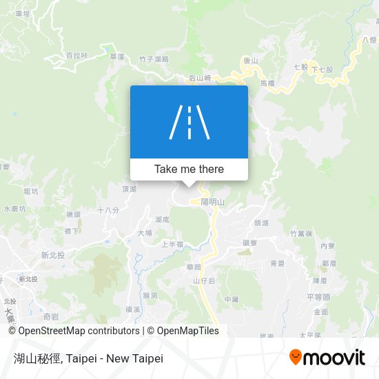 湖山秘徑 map