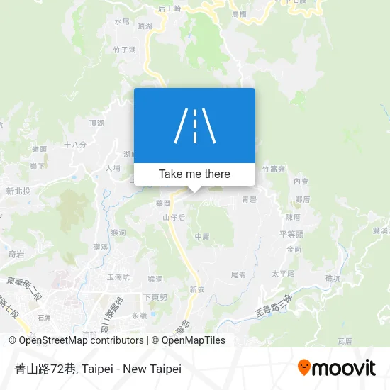 菁山路72巷 map