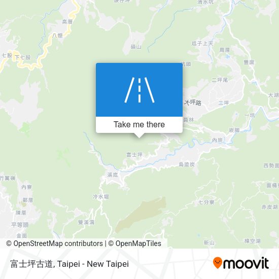 富士坪古道地圖