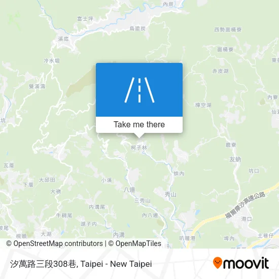 汐萬路三段308巷 map