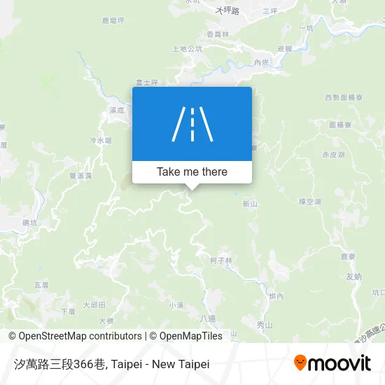 汐萬路三段366巷 map