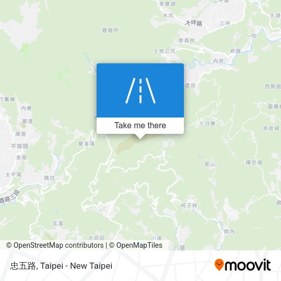 忠五路地圖