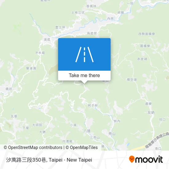 汐萬路三段350巷 map