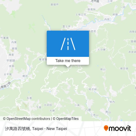 汐萬路四號橋 map