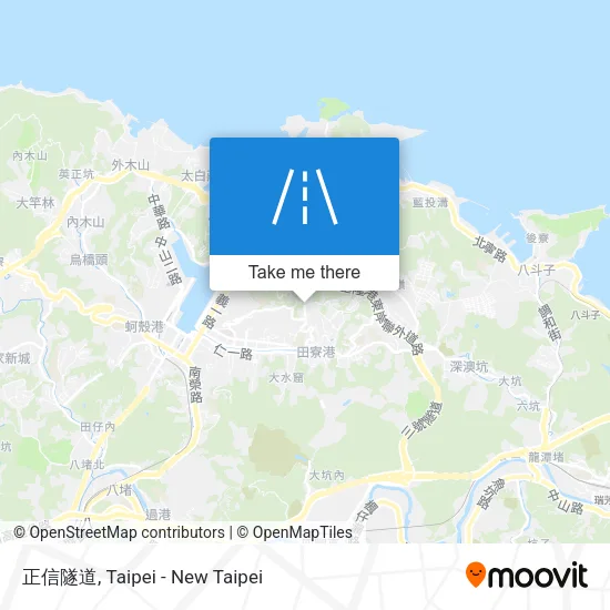 正信隧道 map