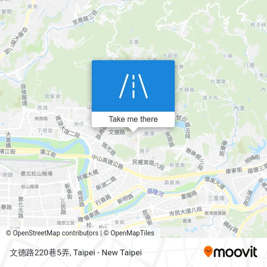 文德路220巷5弄地圖