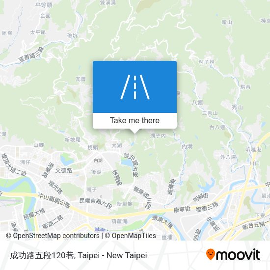 成功路五段120巷地圖
