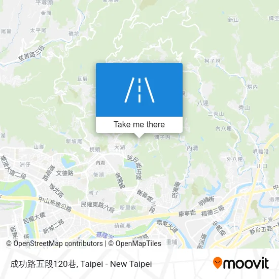 成功路五段120巷 map