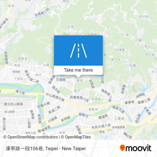 康寧路一段106巷 map