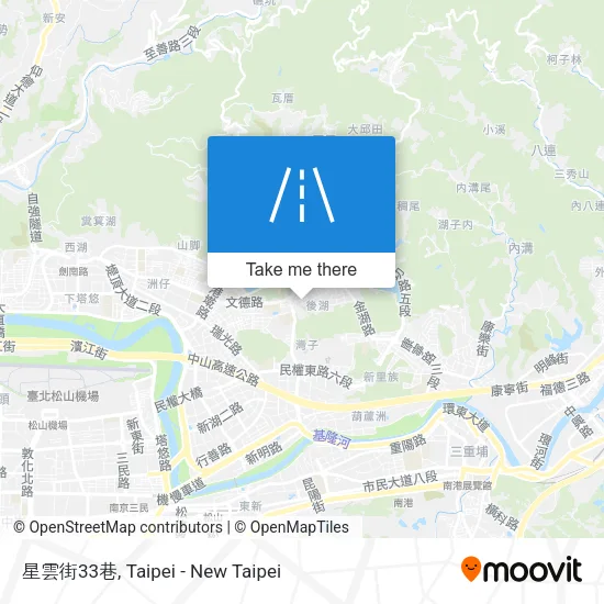 星雲街33巷地圖