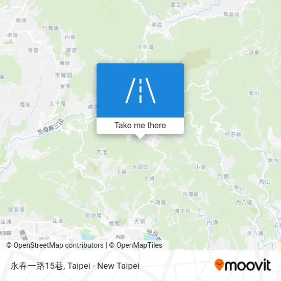 永春一路15巷地圖