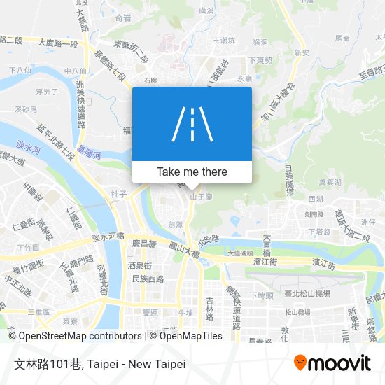 文林路101巷地圖