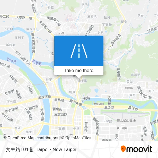 文林路101巷地圖