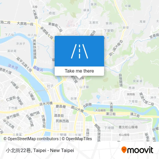 小北街22巷地圖