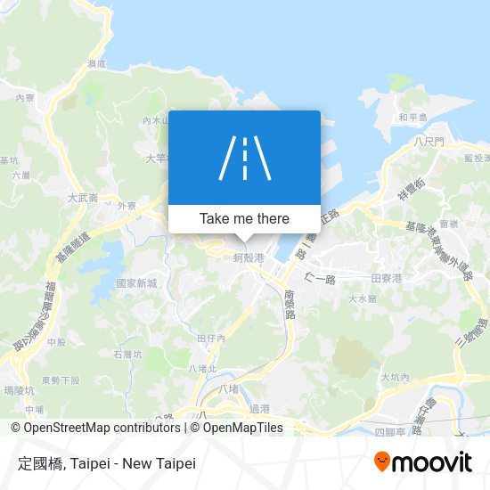 定國橋 map