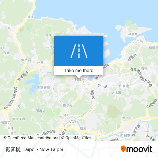 觀音橋 map