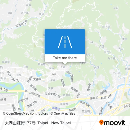 大湖山莊街177巷 map
