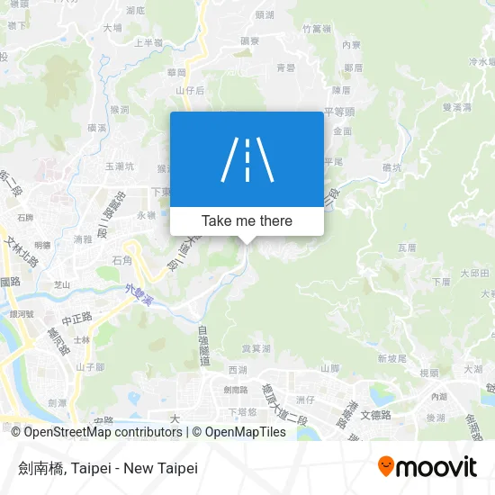 劍南橋 map