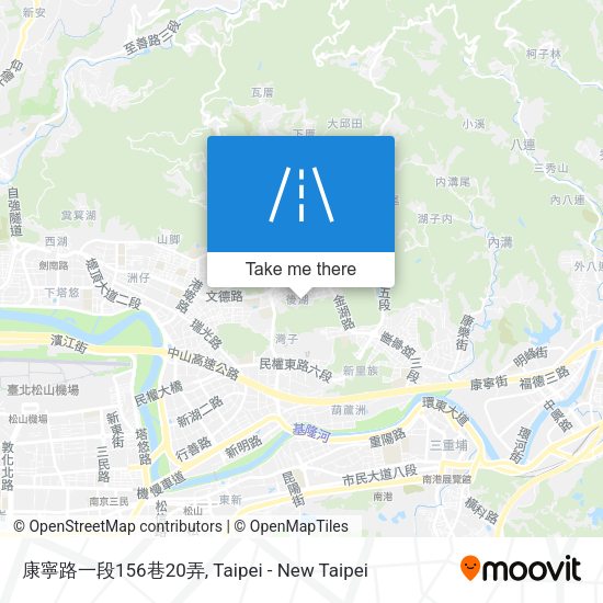 康寧路一段156巷20弄地圖