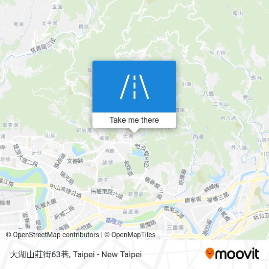 大湖山莊街63巷 map