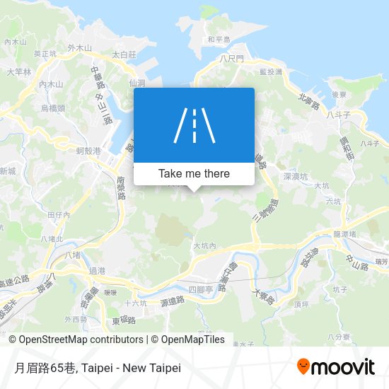 月眉路65巷地圖