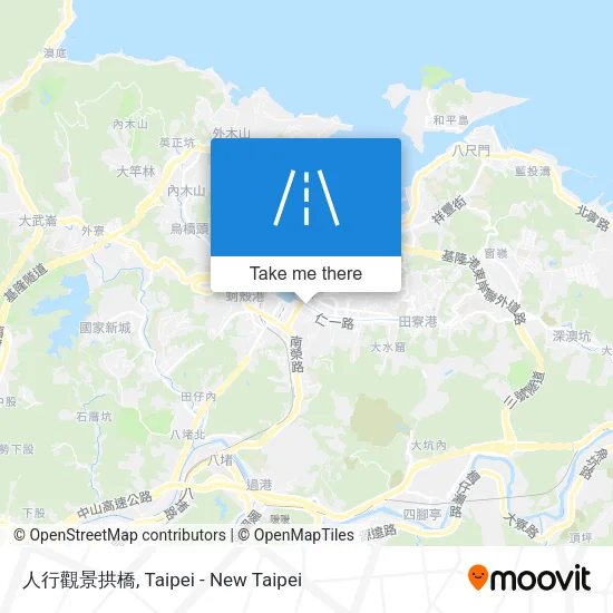人行觀景拱橋 map