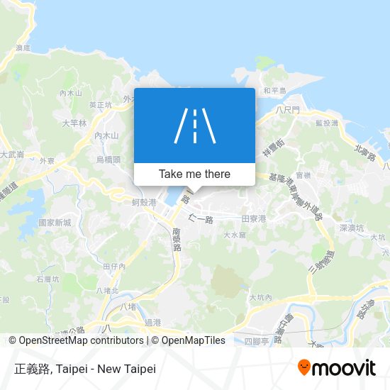 正義路地圖
