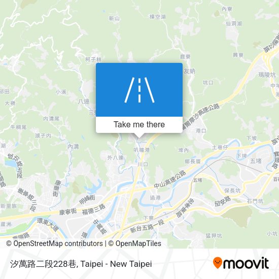 汐萬路二段228巷 map