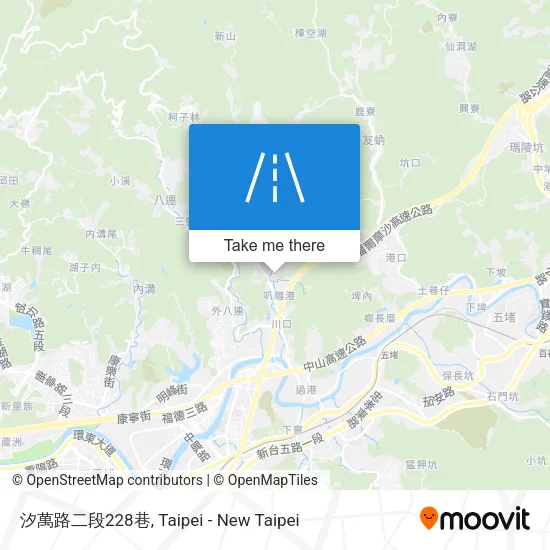 汐萬路二段228巷地圖