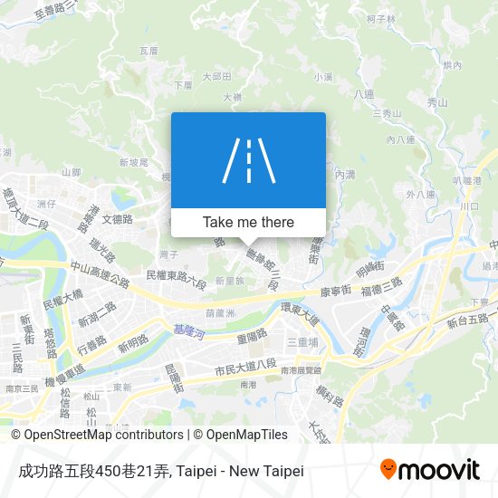 成功路五段450巷21弄地圖