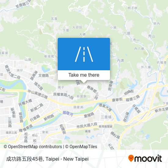 成功路五段45巷 map