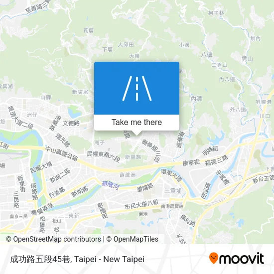 成功路五段45巷地圖