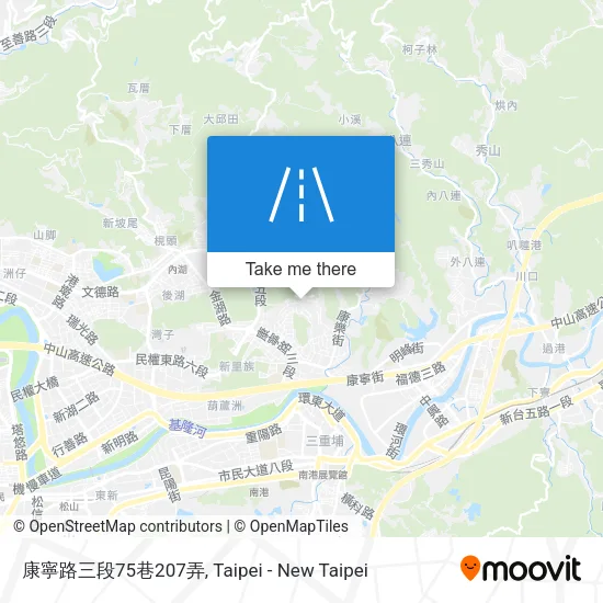 康寧路三段75巷207弄地圖