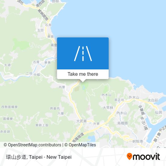 環山步道 map