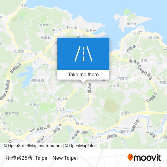 獅球路25巷 map