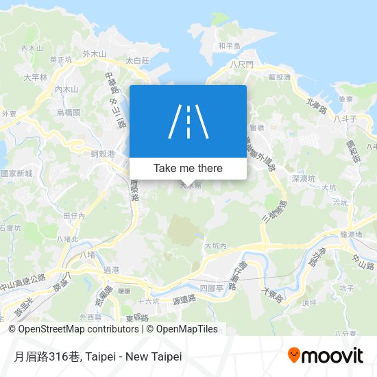 月眉路316巷 map