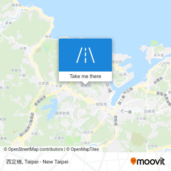 西定橋 map