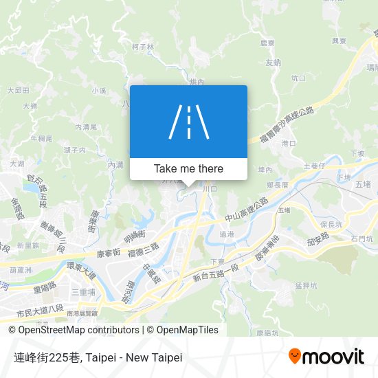 連峰街225巷 map