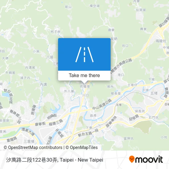 汐萬路二段122巷30弄地圖