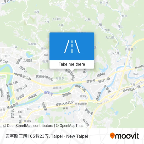 康寧路三段165巷23弄地圖