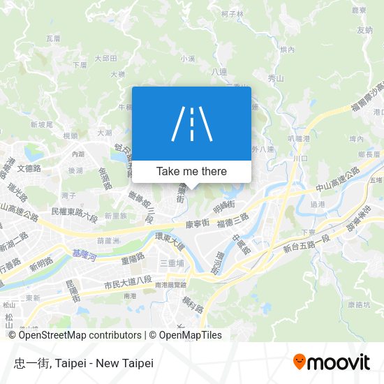 忠一街地圖